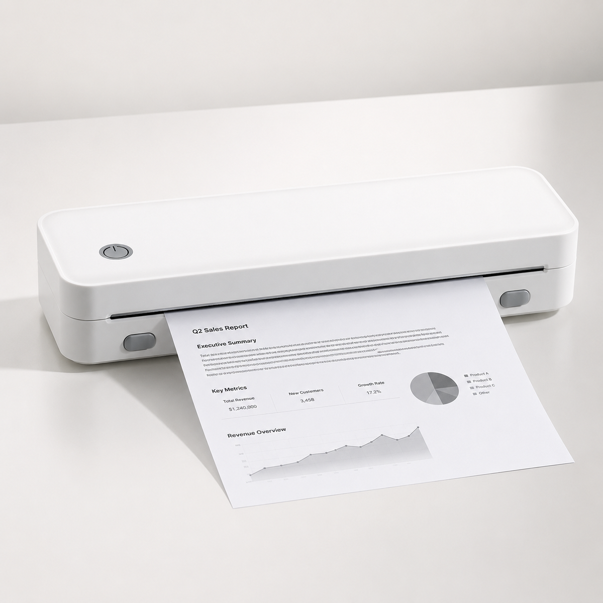 EchoPrint™ – Portable A4 Thermal Printer