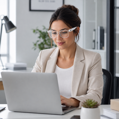 EchoVision™ — Smart Glasses & Blue-Light Protection