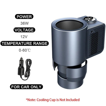 EchoTherm™ 2-in-1 Smart Car Cup | Instant Heating & Cooling for Your Drinks