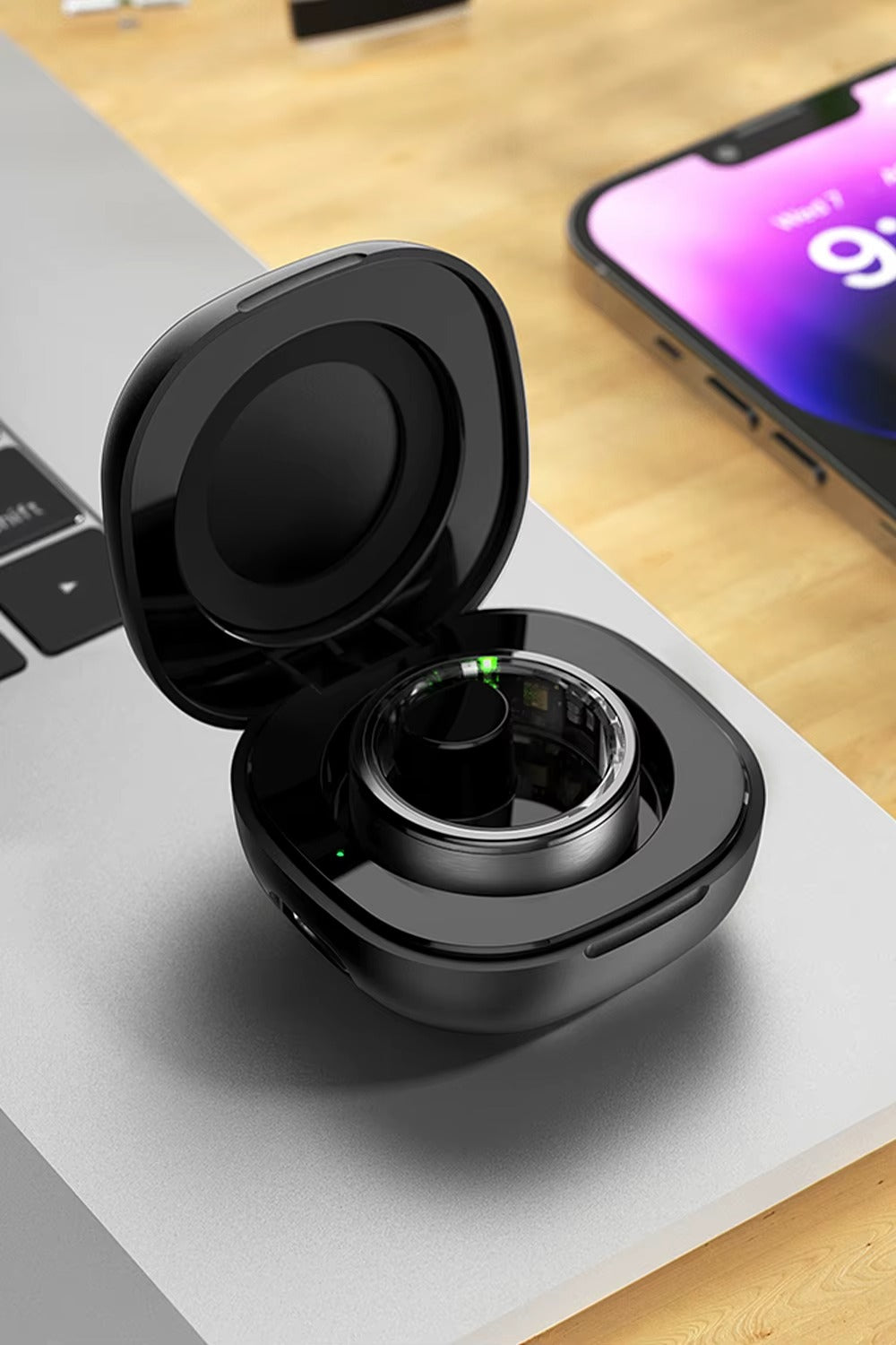 EchoRing™ COLMI R03 Smart Health Ring —  Heart, Sleep & Oxygen Monitor