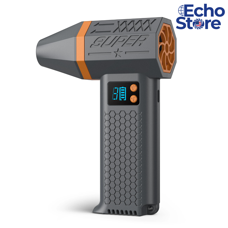 EchoJet™ 130,000RPM Turbo Air Duster – High-Power Brushless Cleaning Blower & Dust Remover