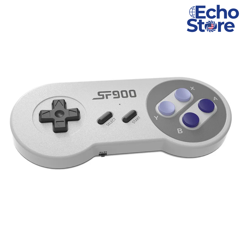 EchoRetro™ SF900 Wireless Retro Console – 5000+ Built-in Games, HDMI HD Playback, Dual Controllers
