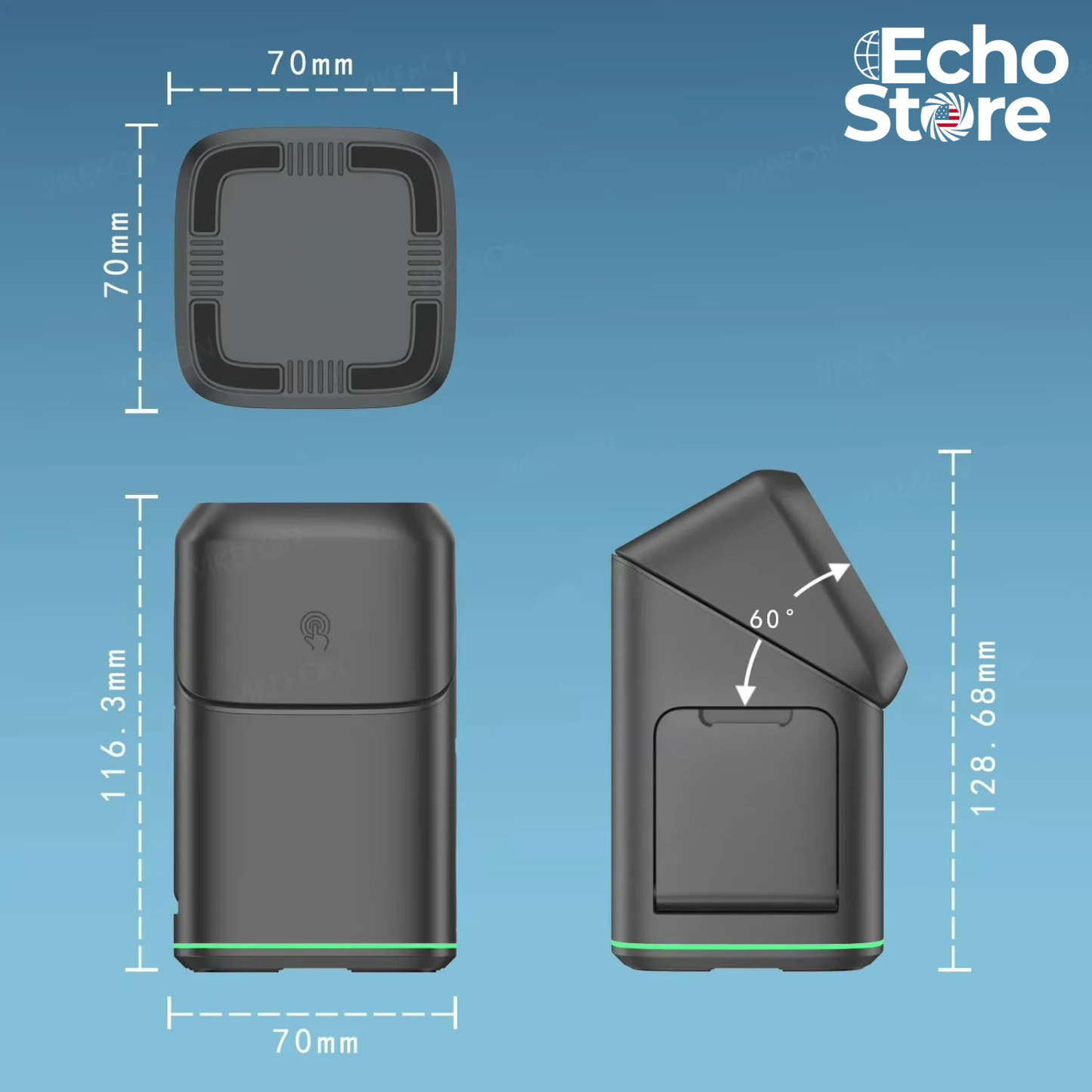 [BLACK FRIDAY SPECIAL] EchoCharge™ 3-in-1 Magnetic Wireless Charger with LED